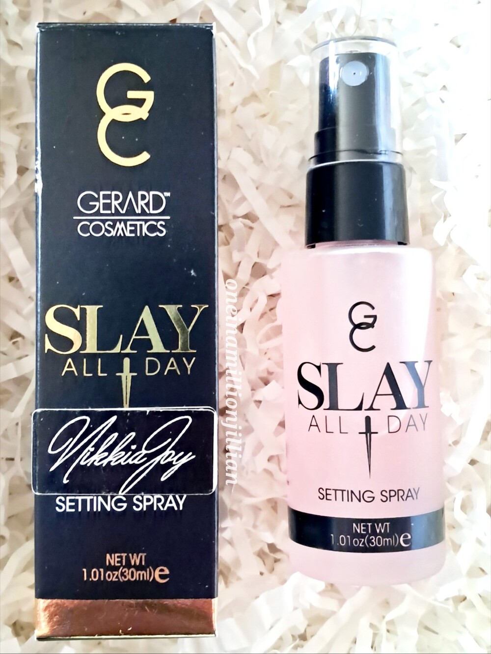 Gerard Cosmetics Slay All Day Setting Spray Mini - Rose